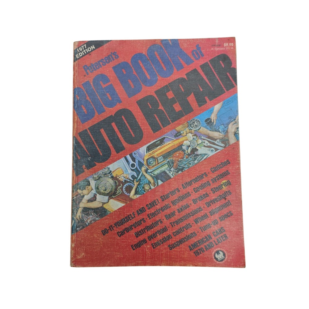 Petersen's Big Book of Auto Repair 1977 Edition American Cars 1970 and Later